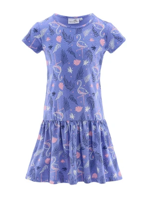 happy girls by Eisend Sukienka w kolorze niebieskim rozmiar: 122