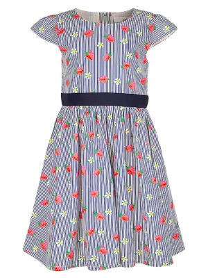 happy girls by Eisend Sukienka w kolorze niebieskim rozmiar: 140