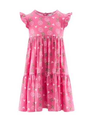 happy girls by Eisend Sukienka w kolorze różowym rozmiar: 110