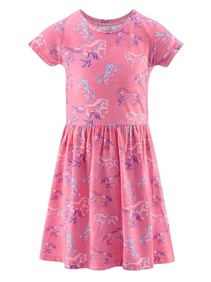 happy girls by Eisend Sukienka w kolorze różowym rozmiar: 92