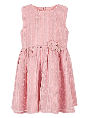 happy girls by Eisend Sukienka w kolorze szaroróżowym rozmiar: 104