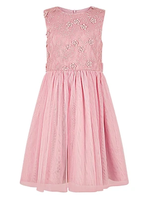 happy girls by Eisend Sukienka w kolorze szaroróżowym rozmiar: 110