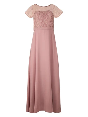 happy girls by Eisend Sukienka w kolorze szaroróżowym rozmiar: M