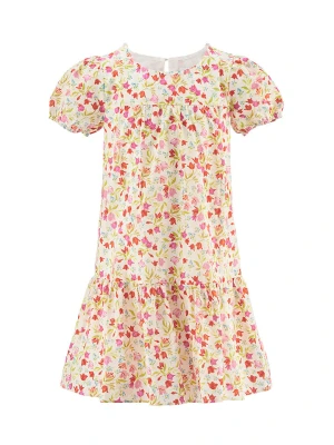 happy girls by Eisend Sukienka w kolorze żółtym ze wzorem rozmiar: 116