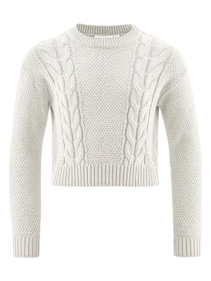 happy girls by Eisend Sweter w kolorze kremowym rozmiar: 140