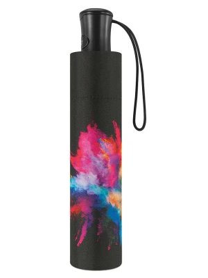 happy rain Parasol w kolorze czarnym ze wzorem - Ø 94 cm rozmiar: onesize