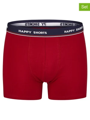 Happy Shorts Bokserki (2 pary) w kolorze granatowo-czerwonym rozmiar: 152