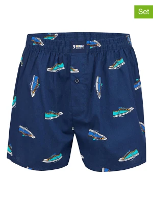 Happy Shorts Bokserki (3 pary) w kolorze granatowym rozmiar: L