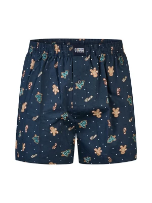 Happy Shorts Bokserki w kolorze granatowym rozmiar: L