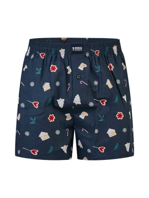 Happy Shorts Bokserki w kolorze granatowym rozmiar: L