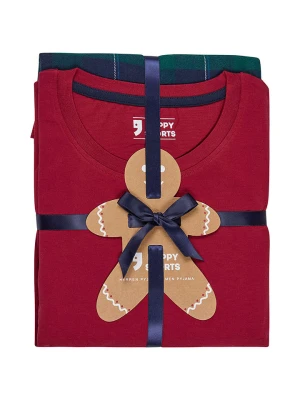 Happy Shorts Piżama w kolorze czerwono-granatowym rozmiar: M