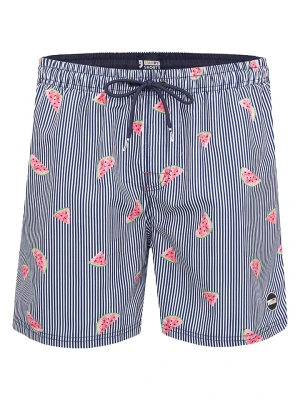 Happy Shorts Szorty kąpielowe w kolorze granatowo-jasnoróżowym rozmiar: S