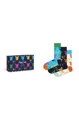 Happy Socks skarpetki 3-Pack damskie