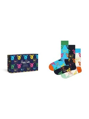 Happy Socks skarpetki 3-Pack damskie