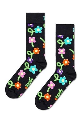 Happy Socks skarpetki Balloon Flower Sock kolor czarny P001556