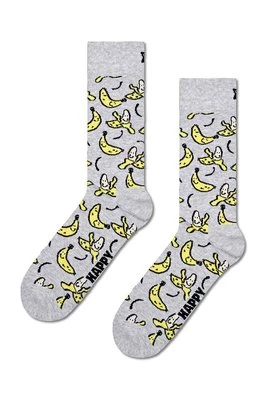 Happy Socks skarpetki Banana Sock kolor szary