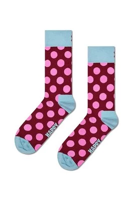 Happy Socks skarpetki Big Dot Sock kolor czerwony P001586