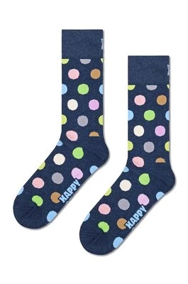 Happy Socks skarpetki Big Dot Sock kolor granatowy