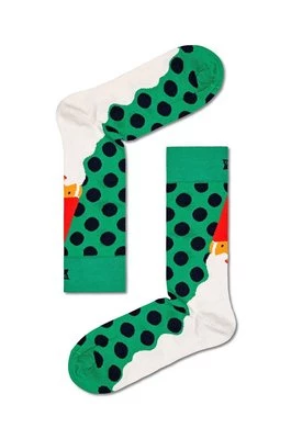 Happy Socks skarpetki Christmas kolor zielony