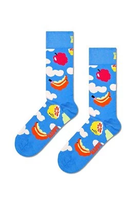 Happy Socks skarpetki Cloudy Fruit Sock kolor niebieski P001551