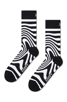 Happy Socks skarpetki Dizzy Sock kolor czarny