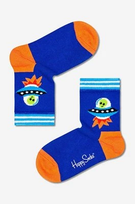 Happy Socks skarpetki dziecięce Ufo kolor niebieski Skarpetki dziecięce Happy Socks Ufo KUFS01-6300