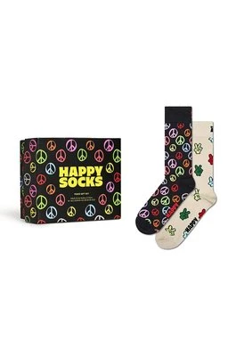 Happy Socks skarpetki Gift Box Peace 2-pack