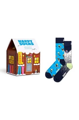 Happy Socks skarpetki GIFTBOX 2-pack kolor multicolor P001853