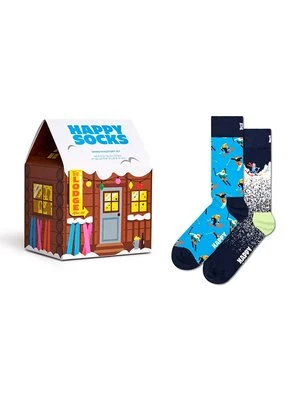 Happy Socks skarpetki GIFTBOX 2-pack kolor multicolor P001853