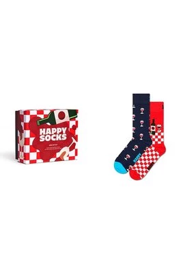 Happy Socks skarpetki GIFTBOX 2-Pack Wine Gift Set 2-pack P001837