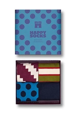 Happy Socks skarpetki GIFTBOX 4-pack kolor multicolor P001815