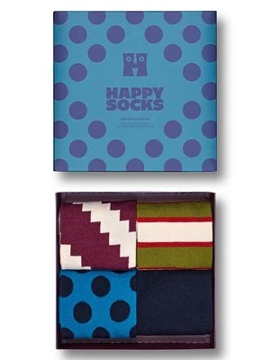 Happy Socks skarpetki GIFTBOX 4-pack kolor multicolor P001815