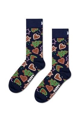 Happy Socks skarpetki Gingerbread Cookies kolor granatowy P002055