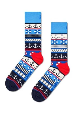 Happy Socks skarpetki Marine Mix Sock kolor niebieski