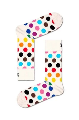 Happy Socks skarpetki Pride Dots Sock kolor biały