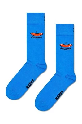 Happy Socks skarpetki Sausage Sock kolor niebieski P001576