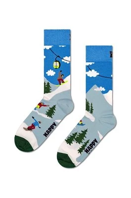 Happy Socks skarpetki Snowboard Sock kolor niebieski P001511