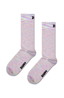 Happy Socks skarpetki Solid Space Sock kolor różowy P001864