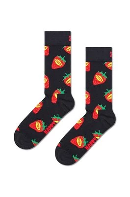 Happy Socks skarpetki Strawberry Fresh Sock kolor granatowy P001506