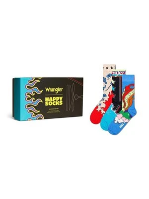 Happy Socks skarpetki Wrangler 3-Pack Wrangled Gift 3-pack P002273