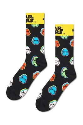 Happy Socks skarpetki x STAR WARS Stormtrooper Sock kolor czarny P002886