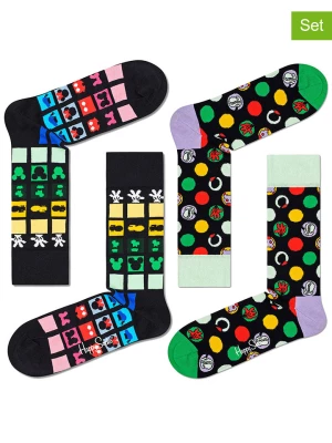 Happy Socks Skarpety (2 pary) "Logos disney" ze wzorem rozmiar: 41-46