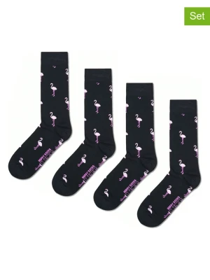 Happy Socks Skarpety (2 pary) w kolorze czarnym rozmiar: 41-46