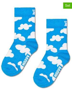 Happy Socks Skarpety (2 pary) w kolorze niebieskim rozmiar: 22-24