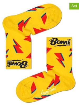 Happy Socks Skarpety (2 pary) w kolorze żółtym rozmiar: 22-24