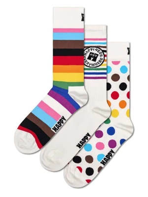Happy Socks Skarpety (3 pary) ze wzorem rozmiar: 36-40