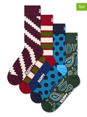 Happy Socks Skarpety (4 pary) ze wzorem rozmiar: 36-40