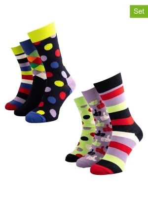 Happy Socks Skarpety (6 par) "Thumbs up" ze wzorem rozmiar: 41-46