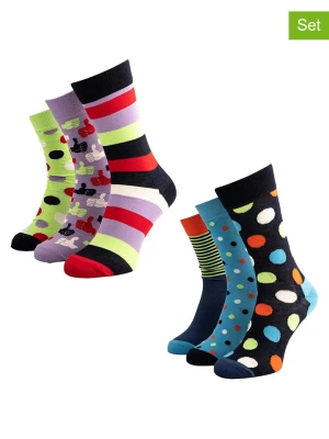 Happy Socks Skarpety (6 par) "Thumbs up" ze wzorem rozmiar: 41-46