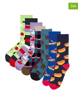 Happy Socks Skarpety (7 par) ze wzorem rozmiar: 41-46